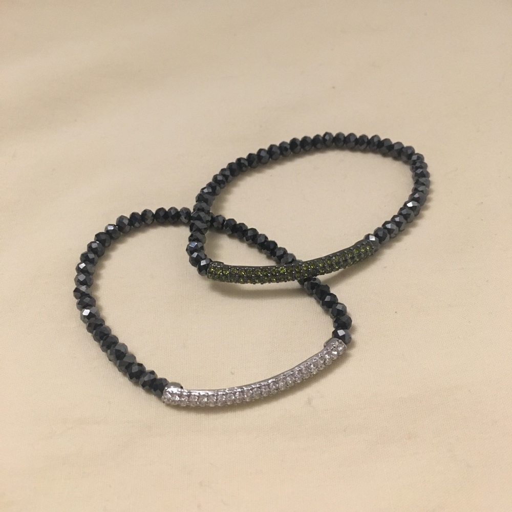 Beaded Bracelets (pair)